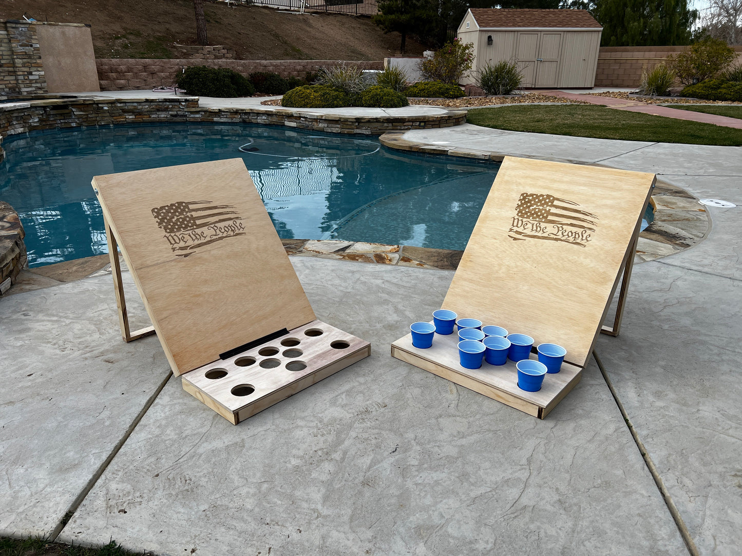 Previously-Made Rebound Cup Party Game