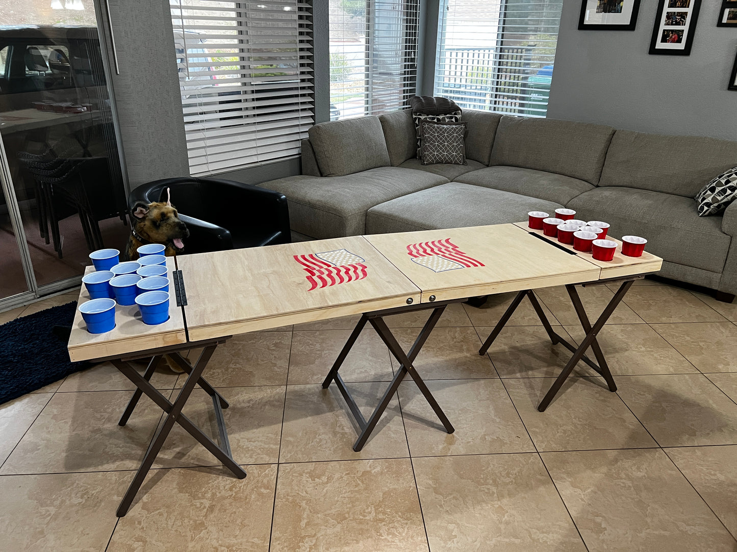 Previously-Made Rebound Cup Party Game