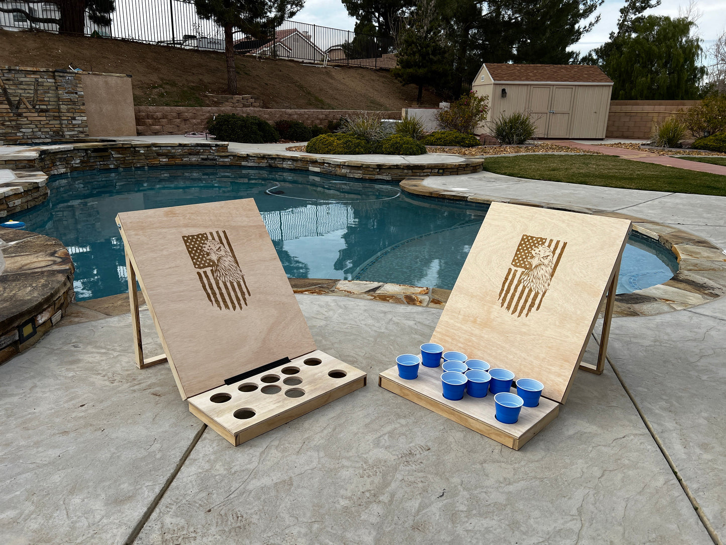 Previously-Made Rebound Cup Party Game