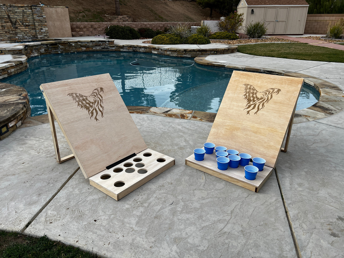 Custom Rebound Cup Party Game