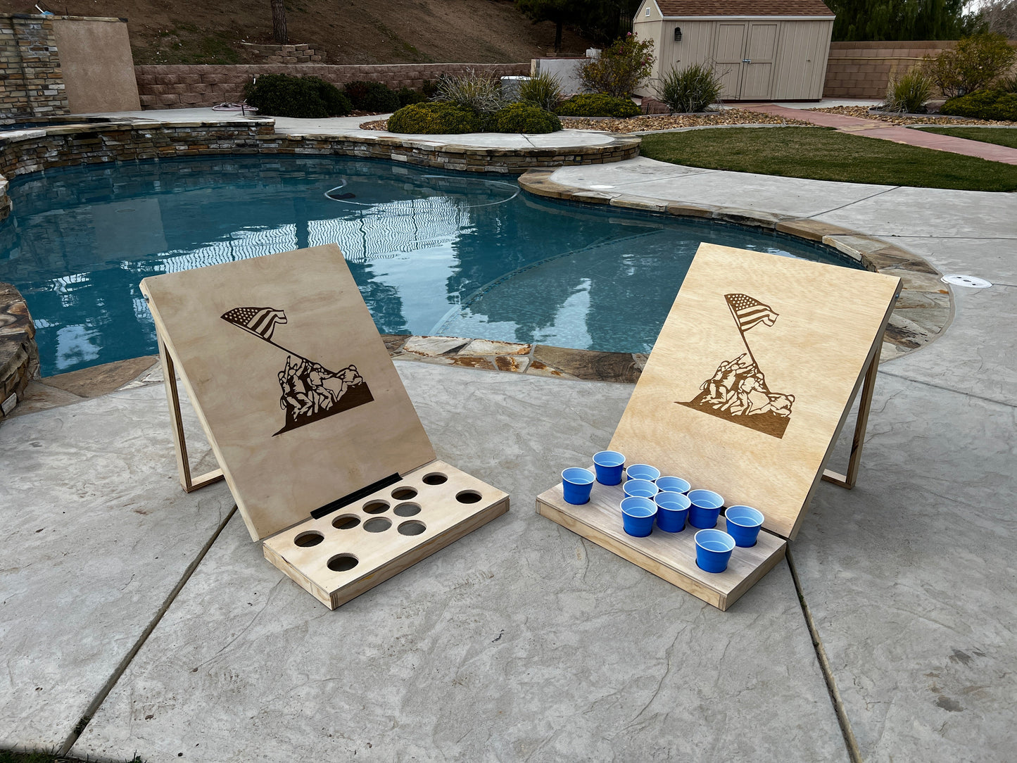 Custom Rebound Cup Party Game